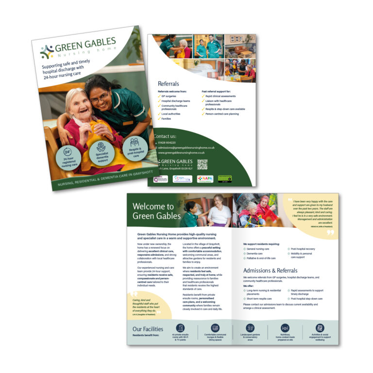Green Gables Care Home Leaflet